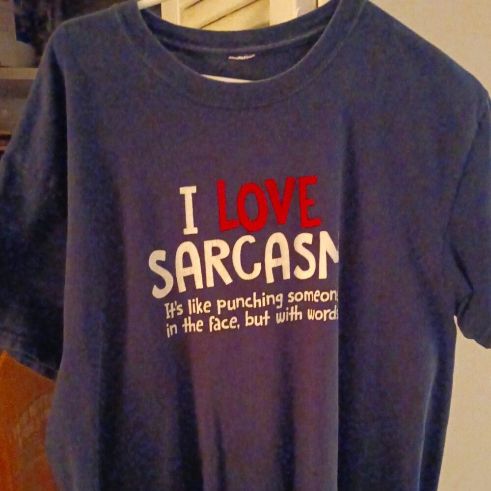 I Love Sarcasm Short Sleeve Tee
